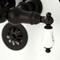 Kingston Brass CA9T5 3-3/8" Tub Wall Mount Clawfoot Tub Faucet with Hand Shower, Oil Rubbed Bronze CA9T5 - alternate 4